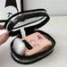1 pieza de minibolsita transparente portátil, bonita, informal y ovalada, con llavero - Quierox - Tienda Online