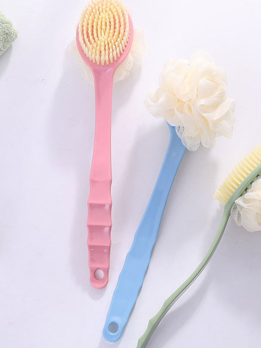 1 pieza doble faz Cepillo de baño con con mango largo con cerdas suaves - Quierox - Tienda Online