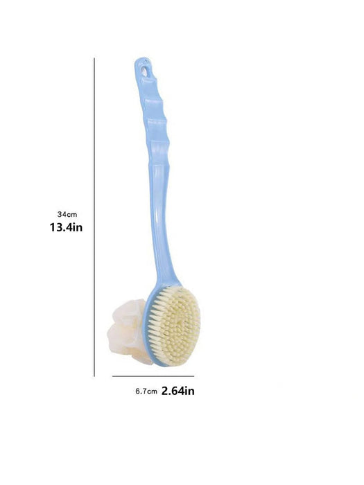 1 pieza doble faz Cepillo de baño con con mango largo con cerdas suaves - Quierox - Tienda Online
