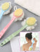 1 pieza doble faz Cepillo de baño con con mango largo con cerdas suaves - Quierox - Tienda Online