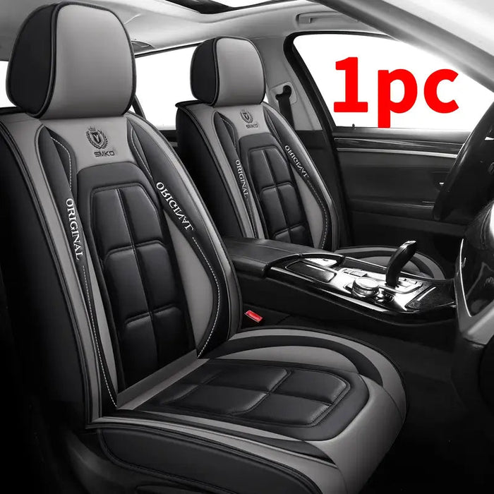1 pieza, funda de asiento de coche universal de cuero sintético - Quierox - Tienda Online