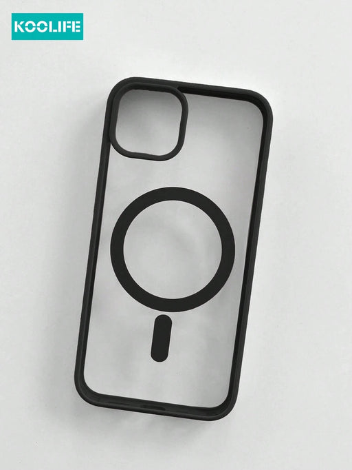 1 pieza Funda protectora de TPU con carga inalámbrica magnética para iPhone 13 Pro Max - Quierox - Tienda Online