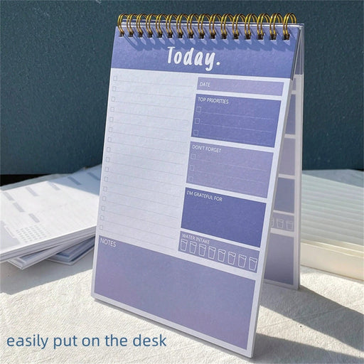 1 Pieza Planificador Diario Sin Fecha, Libreta De Lista De Tareas - Quierox - Tienda Online