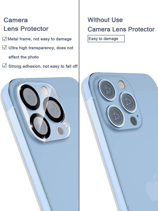 1 pieza protector de lente de cámara de vidrio templado - Quierox - Tienda Online