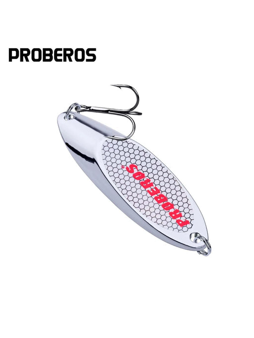 1 pieza señuelo de pesca de mar Vib con brillo metálico plateado - Quierox - Tienda Online