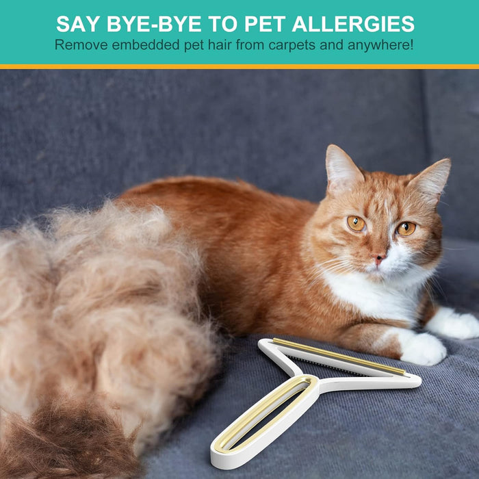 1 Piezas Quita Pelos Mascota,Portátil Cepillo para Quitar los Pelos de los Perros - Quierox - Tienda Online