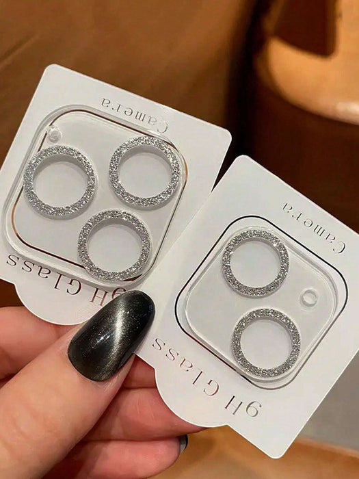 1 protector de cámara con purpurina para iPhone 12 - Quierox - Tienda Online