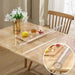 1 protector de mesa transparente de PVC,rectangular de plástico de 1,0 mm de grosor 80*200cm - Quierox - Tienda Online