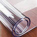1 protector de mesa transparente de PVC,rectangular de plástico de 1,0 mm de grosor 80*200cm - Quierox - Tienda Online