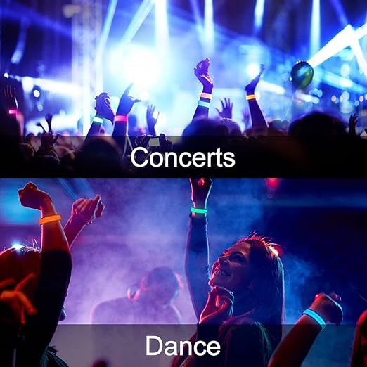 1 Pulsera LED Dilabnda, brazalete de alta visibilidad para muñeca/tobillo, ideales para correr - Quierox - Tienda Online