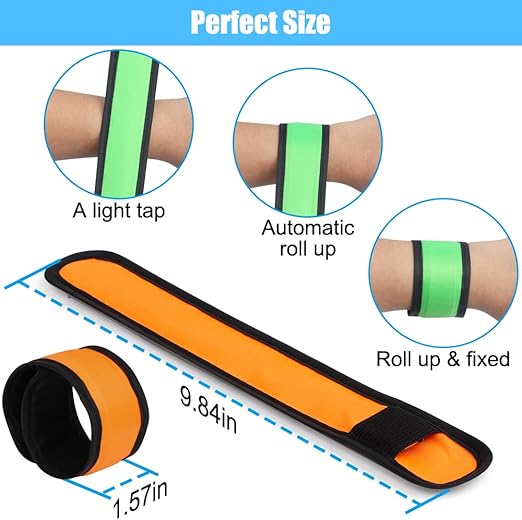 1 Pulsera LED Dilabnda, brazalete de alta visibilidad para muñeca/tobillo, ideales para correr - Quierox - Tienda Online