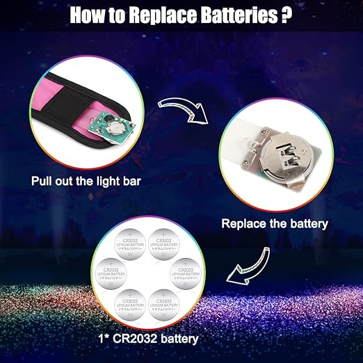 1 Pulsera LED Dilabnda, brazalete de alta visibilidad para muñeca/tobillo, ideales para correr - Quierox - Tienda Online