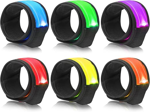 1 Pulsera LED Dilabnda, brazalete de alta visibilidad para muñeca/tobillo, ideales para correr - Quierox - Tienda Online