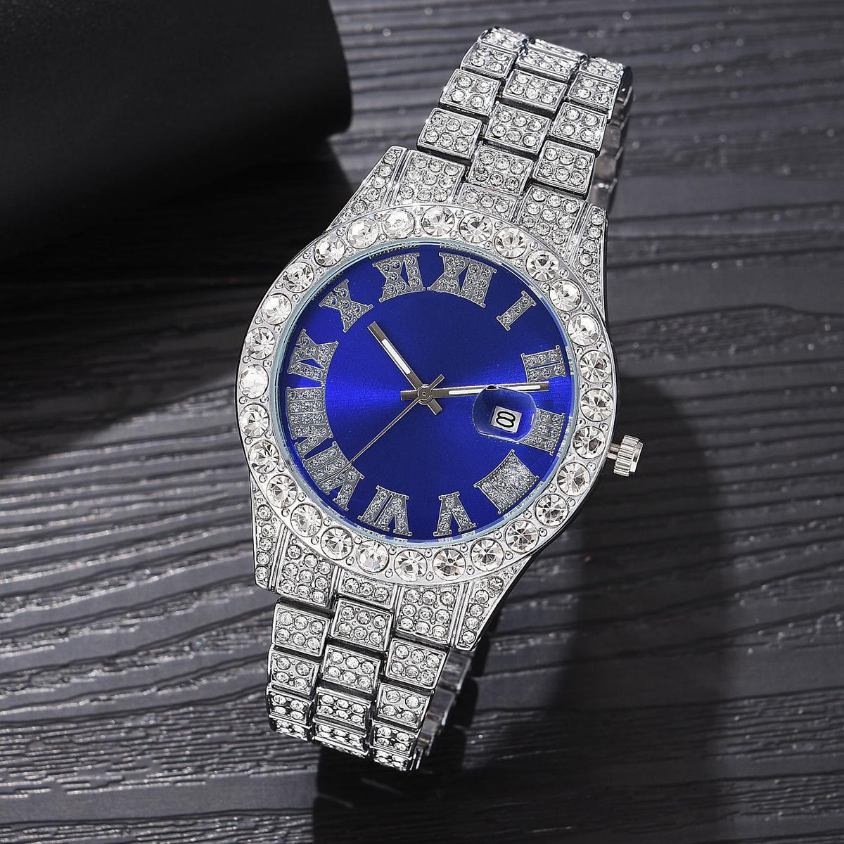 Watches Relojes Diamante Imitacion Reloj De Cuarzo Con Puntero