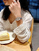 1 reloj de pulsera plateado para mujer, de lujo y elegancia sencilla. - Quierox - Tienda Online