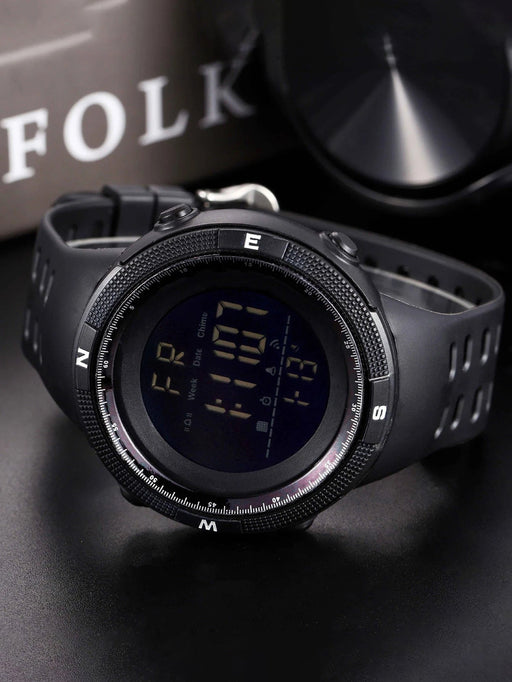 1 reloj deportivo clásico popular con esfera grande, resistente al agua y a los golpes, unisex. - Quierox - Tienda Online