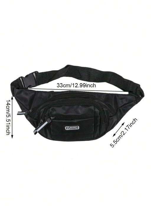 1 riñonera deportiva universal de nailon para hombre y mujer - Quierox - Tienda Online