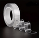 1 Rollo de Cinta Adhesiva Reutilizable XStrong de Doble Cara, Tira de Adhesivo Nano Transparente - Quierox - Tienda Online