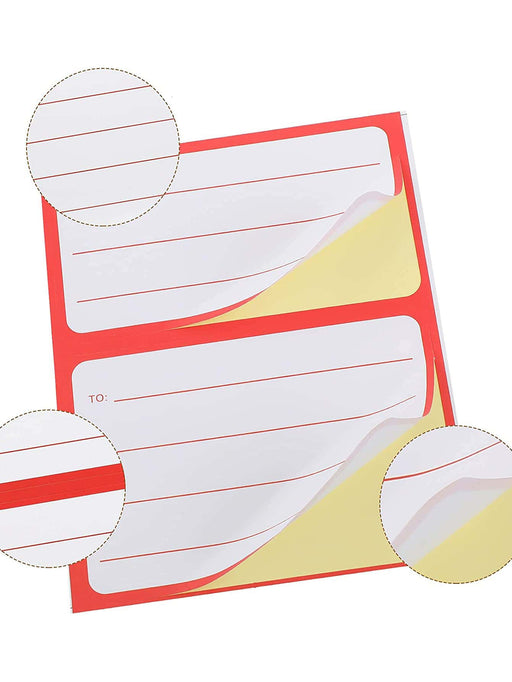 1 rollo de etiqueta adhesiva universal para dirección de envío, escrita a mano, para buzón - Quierox - Tienda Online