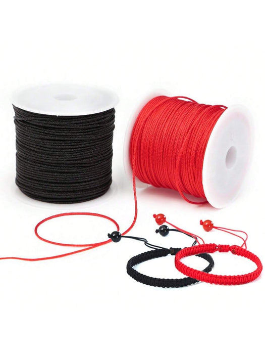 1 rollo de yardas de cuerda tejida a mano, accesorios para colgantes de bricolaje - Quierox - Tienda Online
