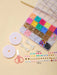 1 set elástico Cuerda & cuenta & Tijeras Accesorio de joya DIY - Quierox - Tienda Online