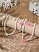 1 Set: pendientes, pulsera, y collar - Conjunto de joyería con colgante de flor de plumeria - Quierox - Tienda Online