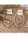1 Set: pendientes, pulsera, y collar - Conjunto de joyería con colgante de flor de plumeria - Quierox - Tienda Online