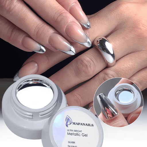 1 tarro de esmalte de uñas con efecto espejo metálico - Quierox - Tienda Online