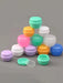 1 Tarro de silicona con tapa, ideal para cosméticos color aletorio - Quierox - Tienda Online