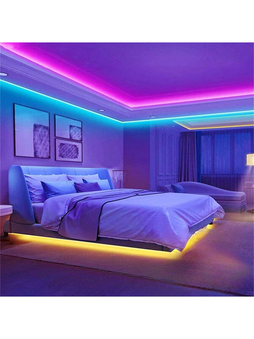 1 tira de luz LED de 10M, control remoto USB de 24 teclas - Quierox - Tienda Online