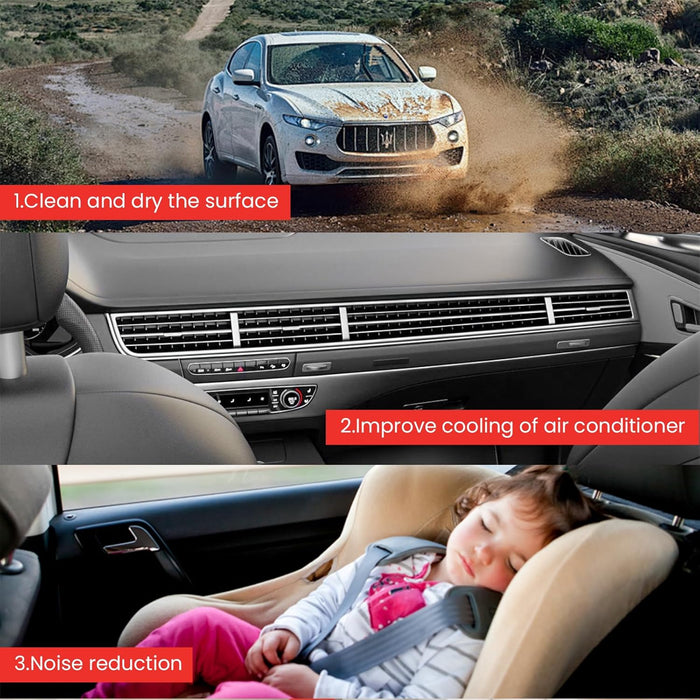 1 tira de sellado de aislamiento acústico de goma para puerta de automóvil - Quierox - Tienda Online