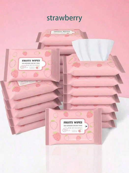 1 toallita húmeda portátil para limpieza, toallitas húmedas para higiene personal, al azar - Quierox - Tienda Online