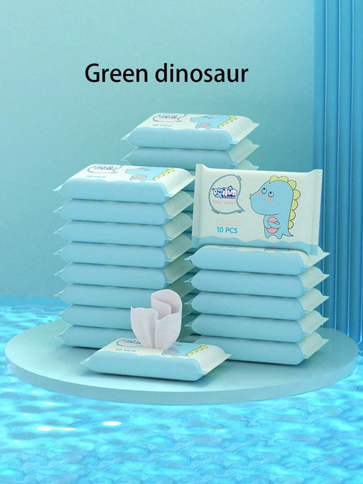 1 toallita húmeda portátil para limpieza, toallitas húmedas para higiene personal, al azar - Quierox - Tienda Online
