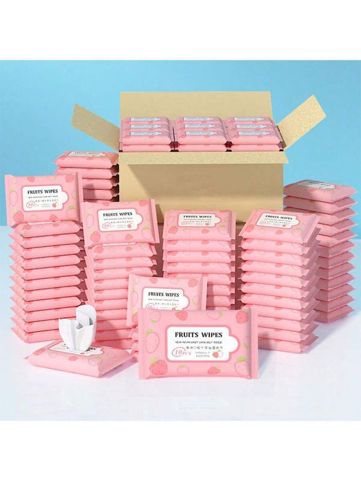 1 toallita húmeda portátil para limpieza, toallitas húmedas para higiene personal, al azar - Quierox - Tienda Online