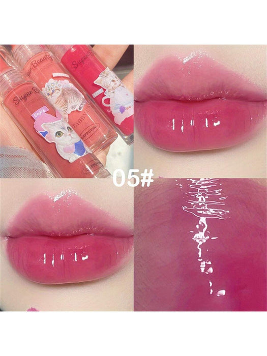 1 unidad de brillo labial tipo gelatina con efecto brillante e hidratante - Quierox - Tienda Online