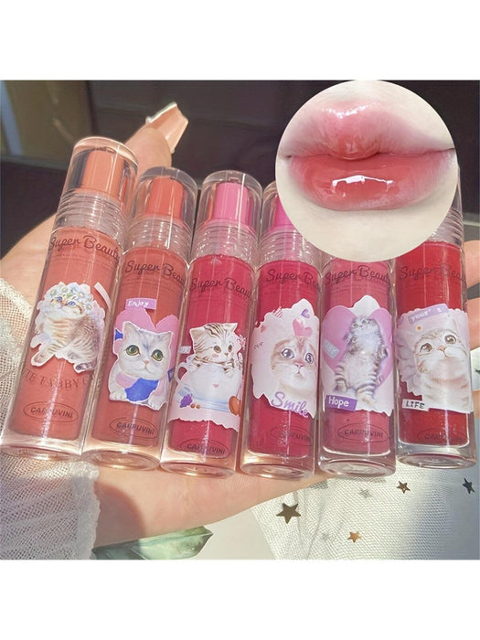1 unidad de brillo labial tipo gelatina con efecto brillante e hidratante - Quierox - Tienda Online