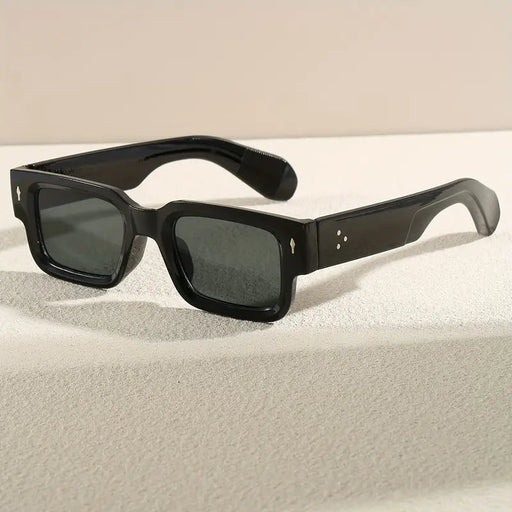 1 unidad de gafas cuadradas retro con montura gruesa para hombres y mujeres - Quierox - Tienda Online