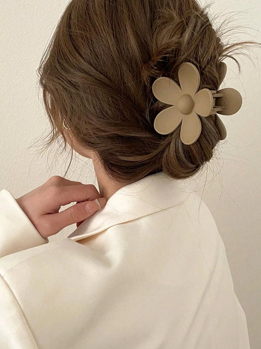 1 unidad de pinzas para el cabello de 7,5 cm (2,95 pulgadas) con diseño floral - Quierox - Tienda Online