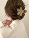 1 unidad de pinzas para el cabello de 7,5 cm (2,95 pulgadas) con diseño floral - Quierox - Tienda Online