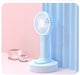 1 ventilador portátil nuevo para oficina, escritorio, multifuncional, plegable, pequeño, eléctrico, USB - Quierox - Tienda Online