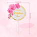 10 adornos para tartas del Día de la Madre, diseño de flores para cupcakes - Quierox - Tienda Online