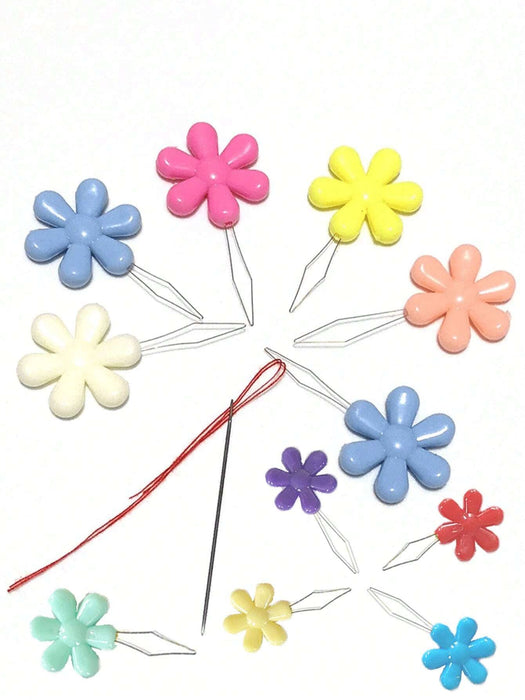 10 agujas enhebradoras con forma de flor de ciruelo para máquinas de coser - Quierox - Tienda Online