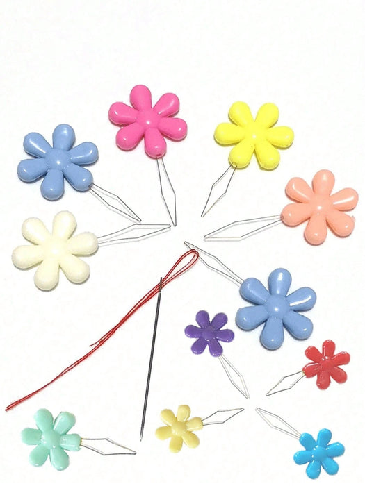 10 agujas enhebradoras con forma de flor de ciruelo para máquinas de coser - Quierox - Tienda Online