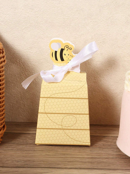 10 cajas de papel para regalo con temática de abejas - Quierox - Tienda Online