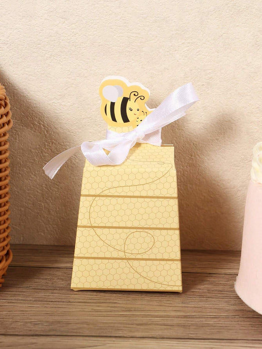 10 cajas de papel para regalo con temática de abejas - Quierox - Tienda Online