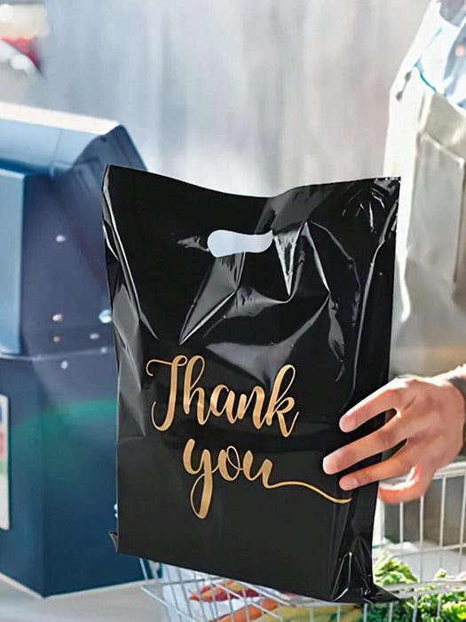 10 juego de bolsas de regalo negras, bolso pequeño negro con asa - Quierox - Tienda Online