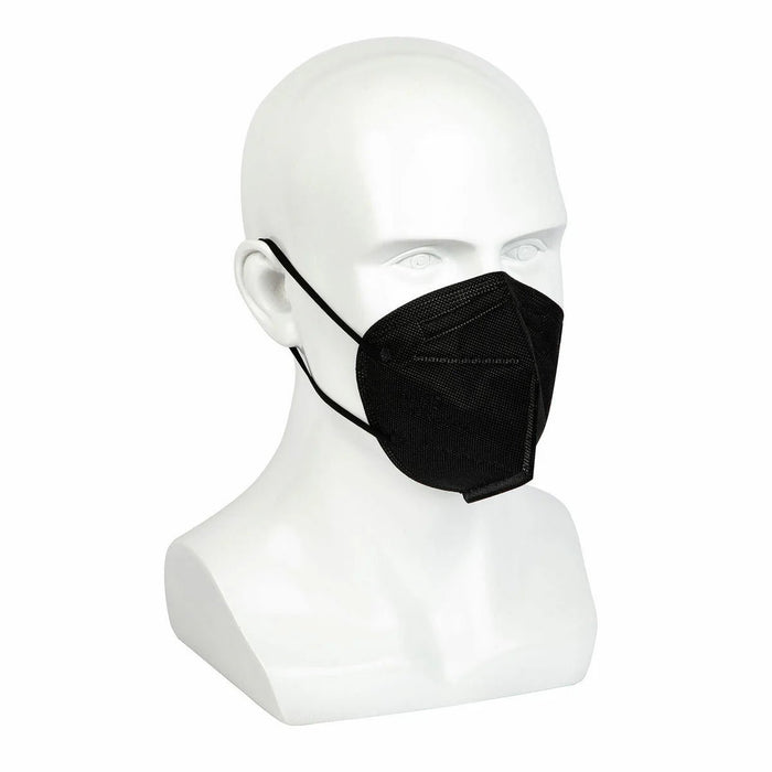 10 mascarillas desechables de seguridad de 5 capas para hombres y mujeres, color negro - Quierox - Tienda Online