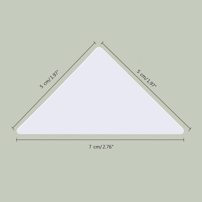 10 pegatinas de PVC con forma triangular - Quierox - Tienda Online