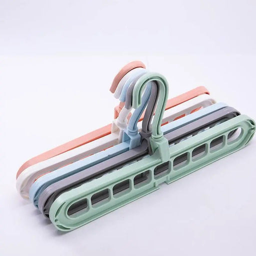 10 perchas plegables de almacenamiento para ropa, - Quierox - Tienda Online