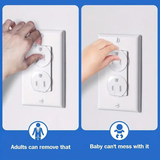 10 piezas de cubiertas de tomacorrientes transparentes estándar de EE. UU. - Quierox - Tienda Online